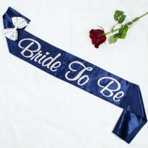 Navy Blue Sash Bride To Be