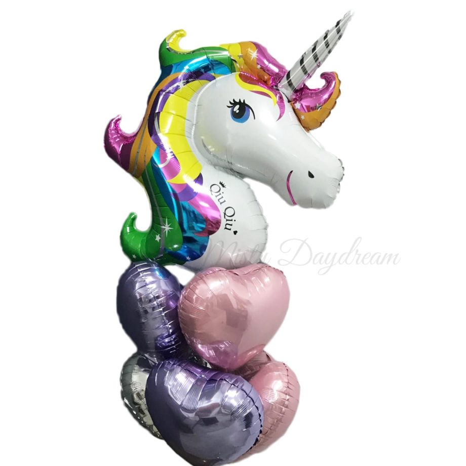 Personalized Unicorn Balloons
