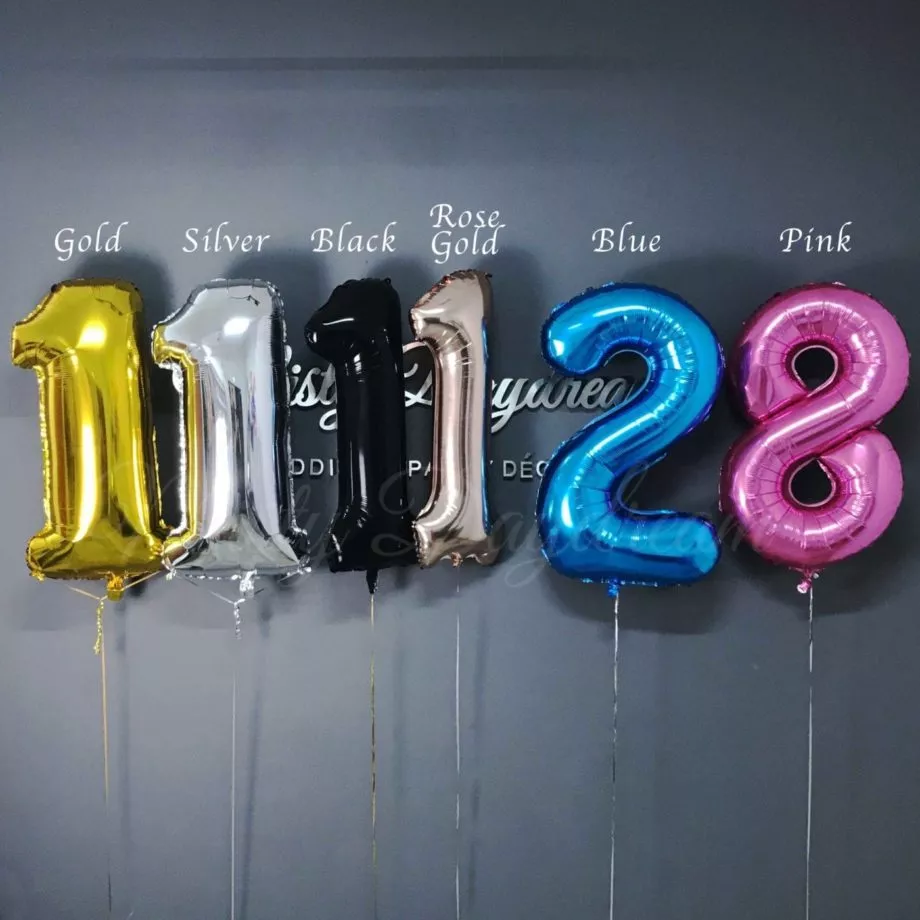 40 inch letter foil balloons