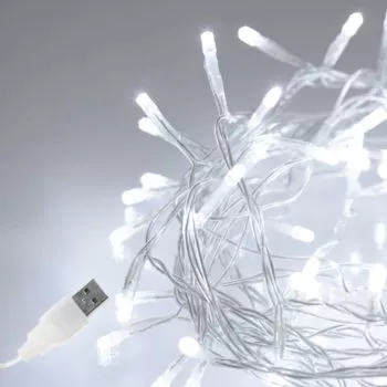 LED String USB Cold White