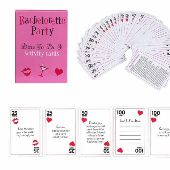 Bachelorette Party Dare to do it Activity Cards