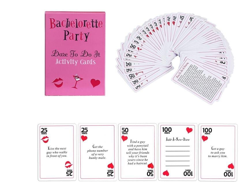 Bachelorette Party Dare to do it Activity Cards