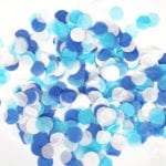 Ice Blue Confetti