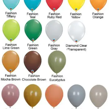 Fashion Matte Latex Helium Balloons