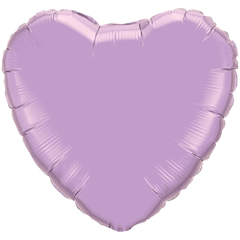 Light Purple Heart Foil balloons