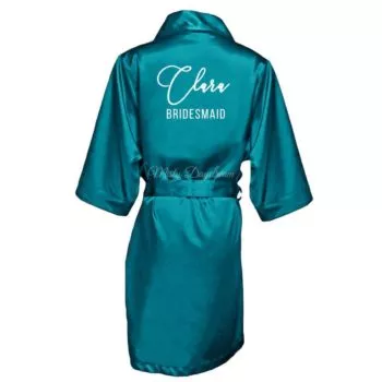 Customise bridal robe