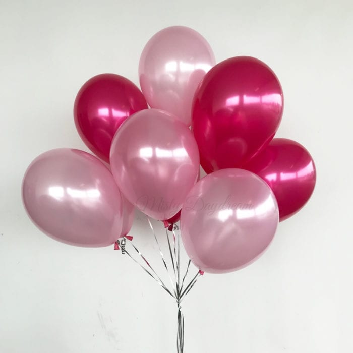helium balloons bouquets