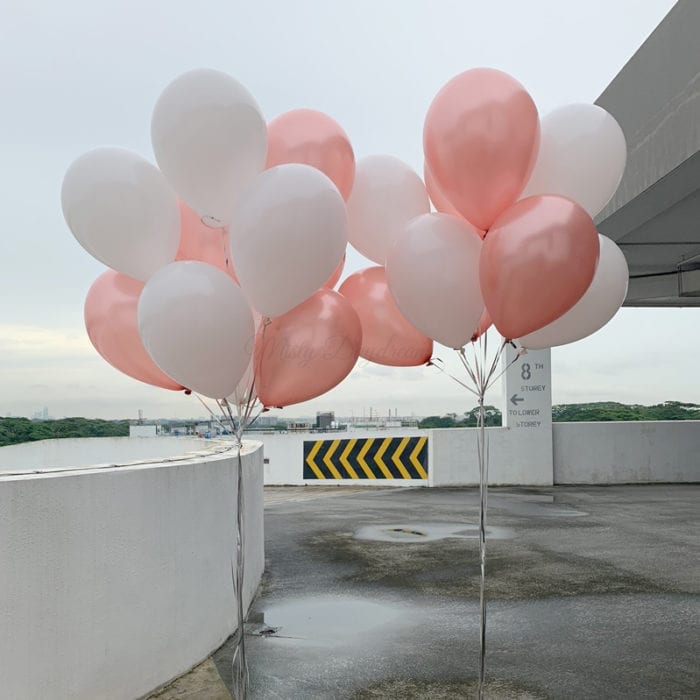 Confetti Helium Balloons Bouquet