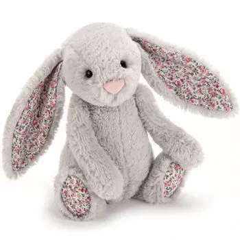 Customise Embroidery Name Jellycat Blossom Silver