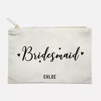 Customise bridal makeup bag