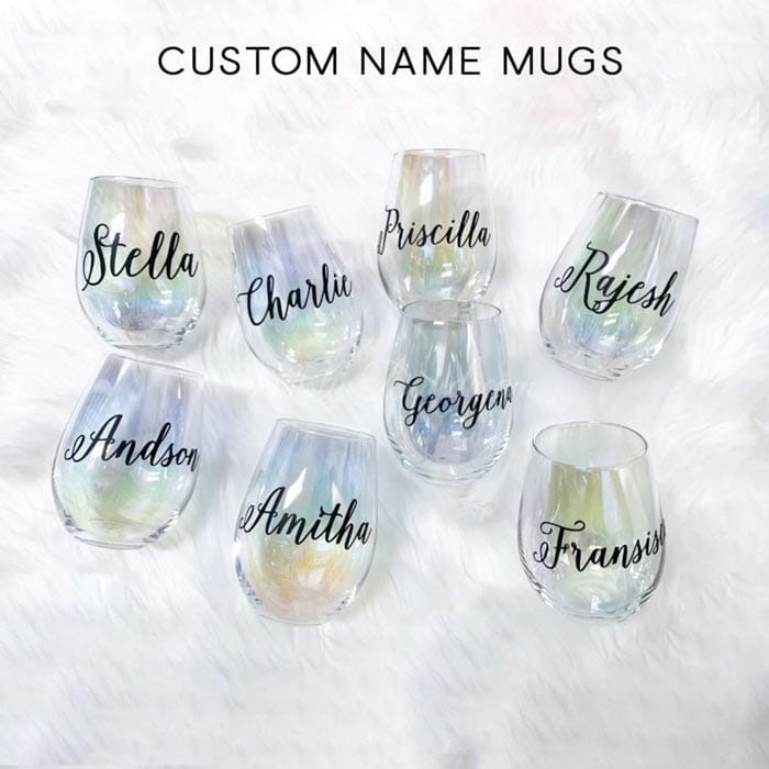 Custom Name Mugs
