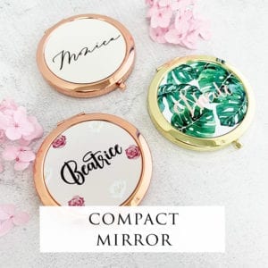 Bridal Shower Compact Mirror
