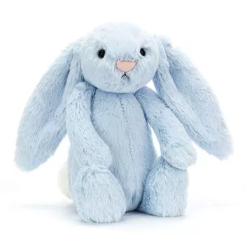 Customise Embroidery Name Jellycat Blue Bunny