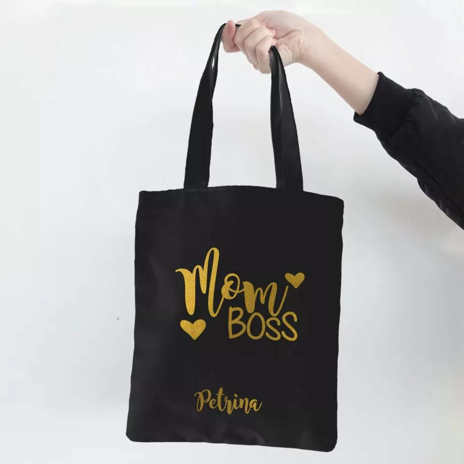 customise mother's day tote bag