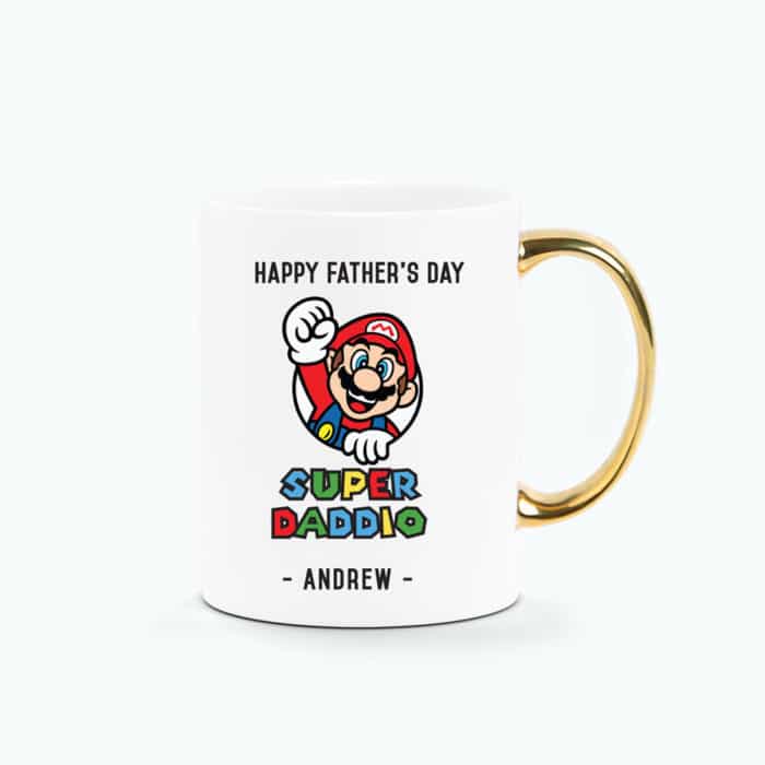 customise father's day printed mug