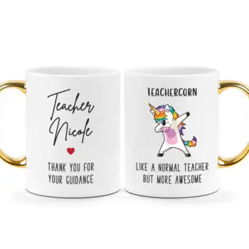 customised mug teacher's day