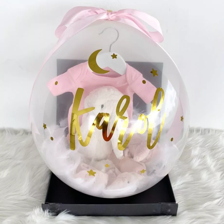 customise baby gift balloon