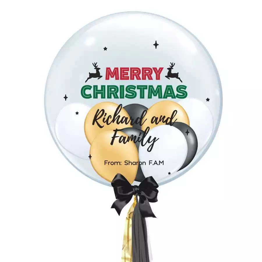 Christmas Bubble Balloon