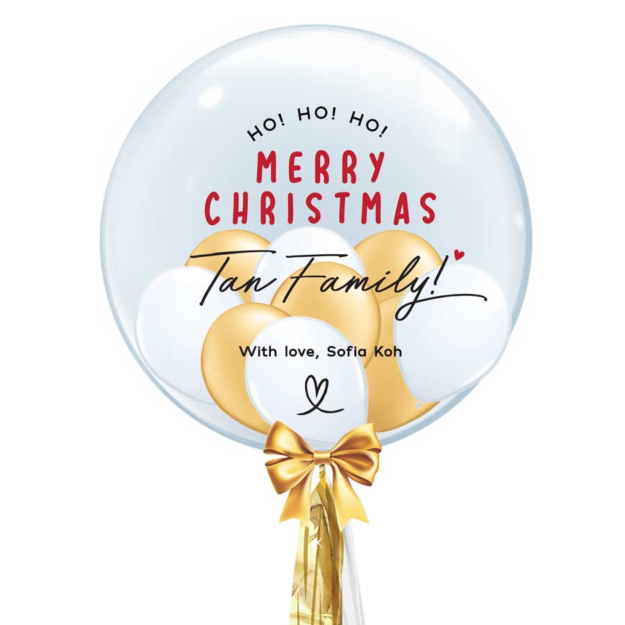 Christmas Bubble Balloon