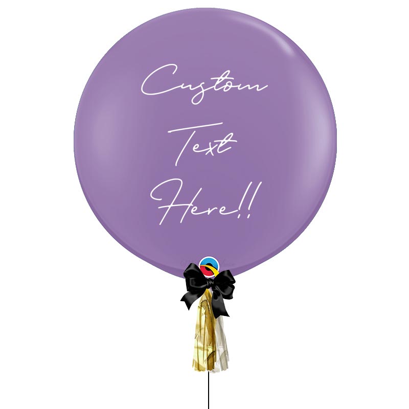 36inch Lilac Light Purple Customised Balloons