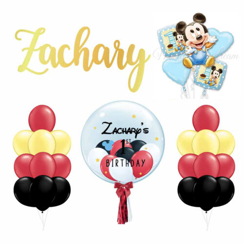 Mickey Themed Baby Shower Bouquet