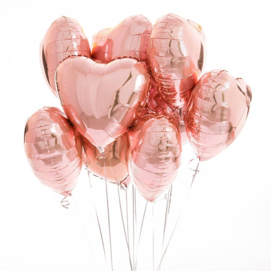 18 inch heart foil balloon