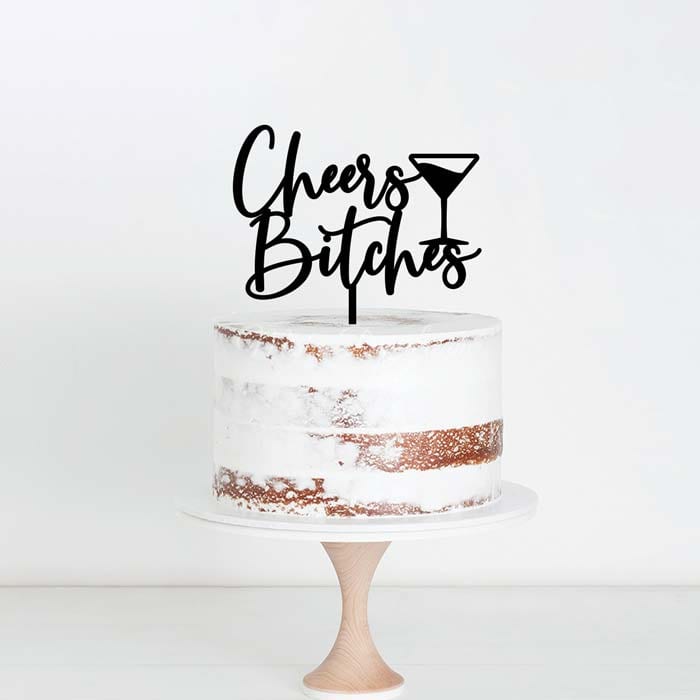 Custom Bridal Shower / Hens Party Cake Topper