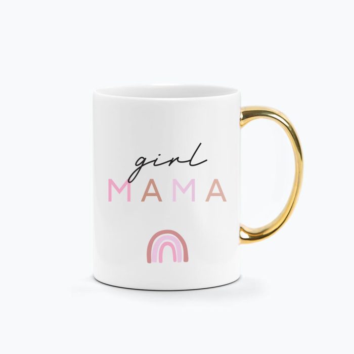 girl Mama Design Printed Mug Mothers Day