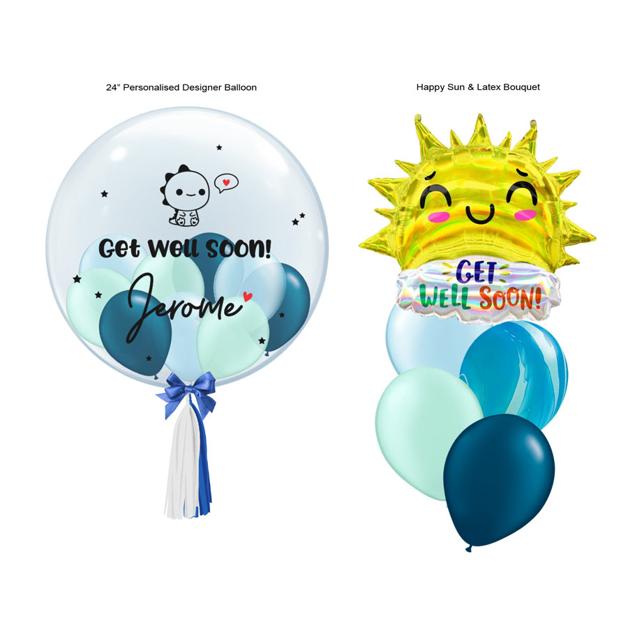 Baby Shower Balloons Combo Set