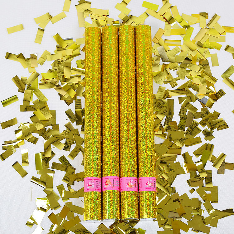 Gold Confetti Cannon Party Popper 60cm
