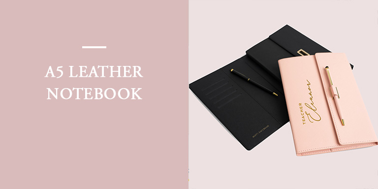 Category thumbnail A5 Saffiano Leather Notebook
