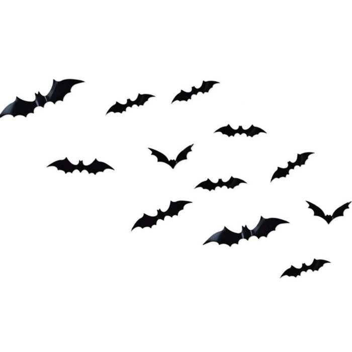 Halloween 3D Bats Decoration 12PCS