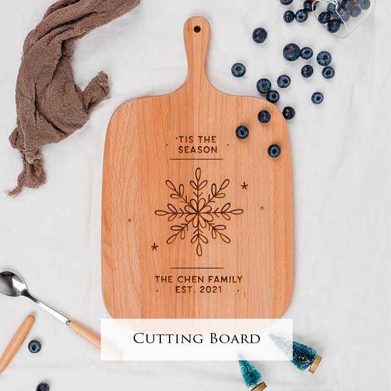Custom Engraved Christmas Cutting boards
