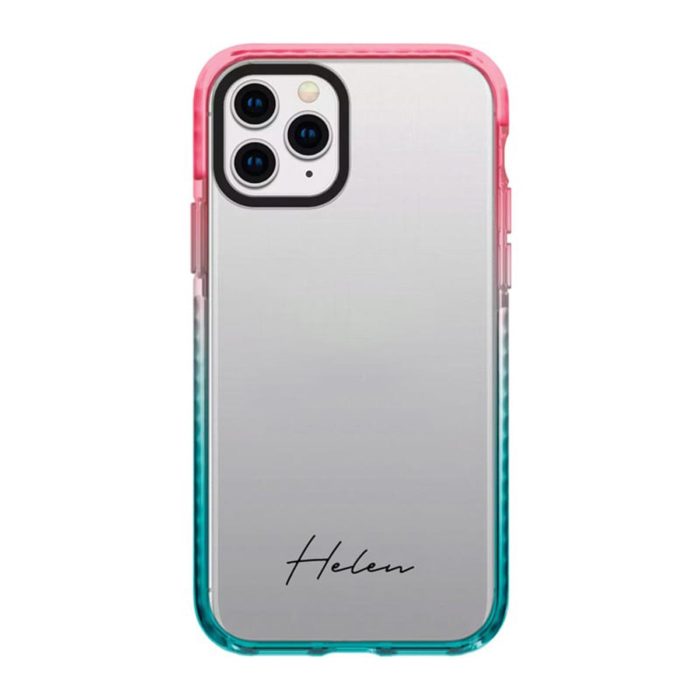 iridescent border phone case cover
