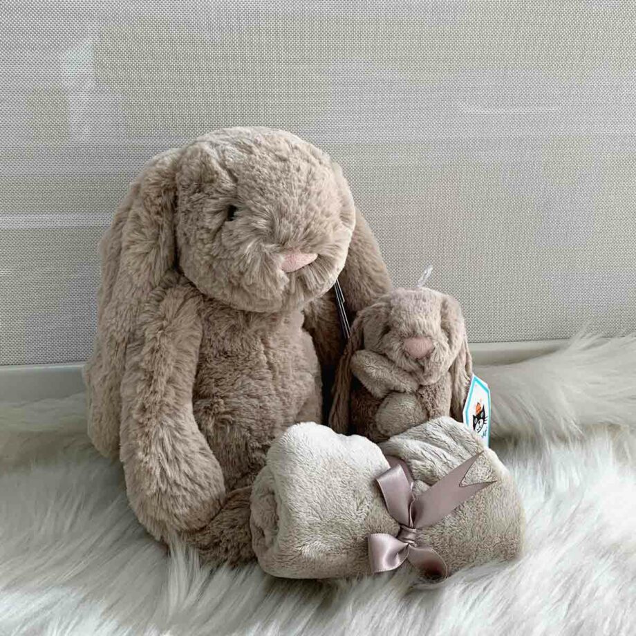 Jellycat Beige Bunny Soother