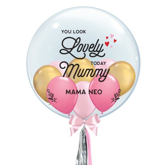 Custom Mother’s Day Collection You Look Lovely Today Mummy Typography Design