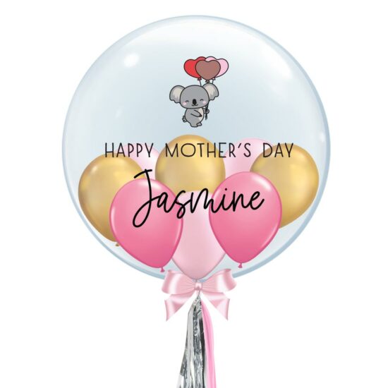 Custom Mothers Day Bubble Balloons