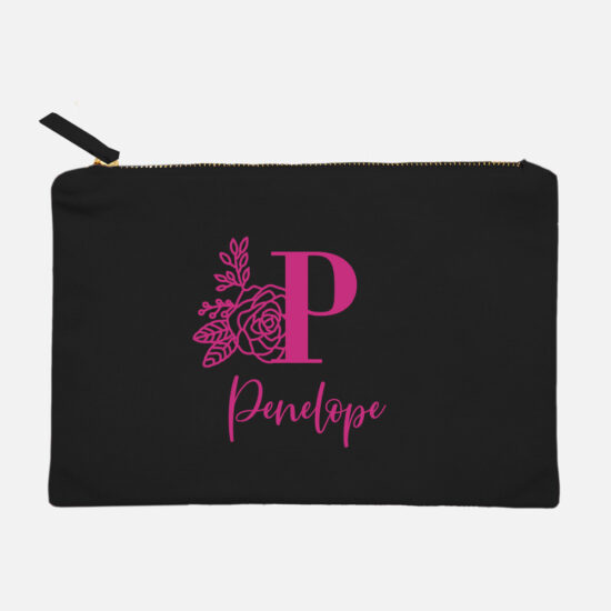 Mother’s Day Canvas Makeup Pouch Mama Customisation Personalisation Monogram Name