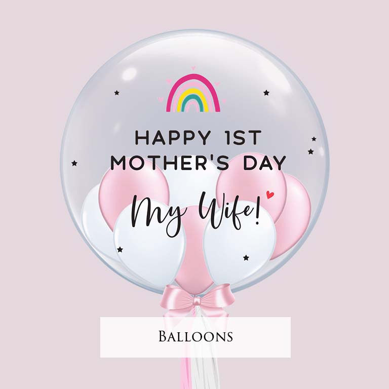 Custom Name Mother\'s Day Bubble Balloon