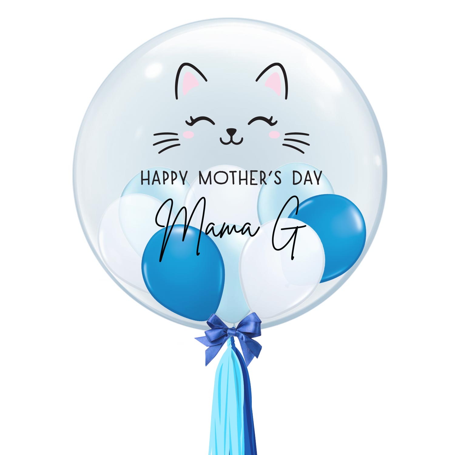 Custom Mother’s Day Collection Kitty Face Design