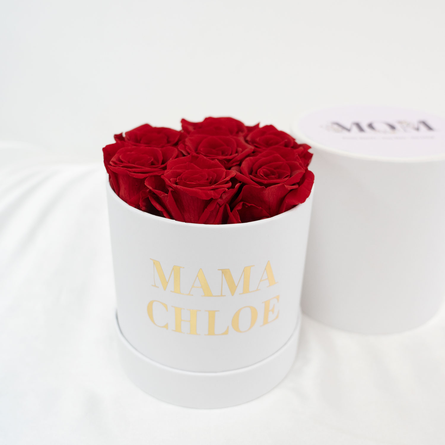 Custom Preserved Roses Surprise Bloom Box Petite