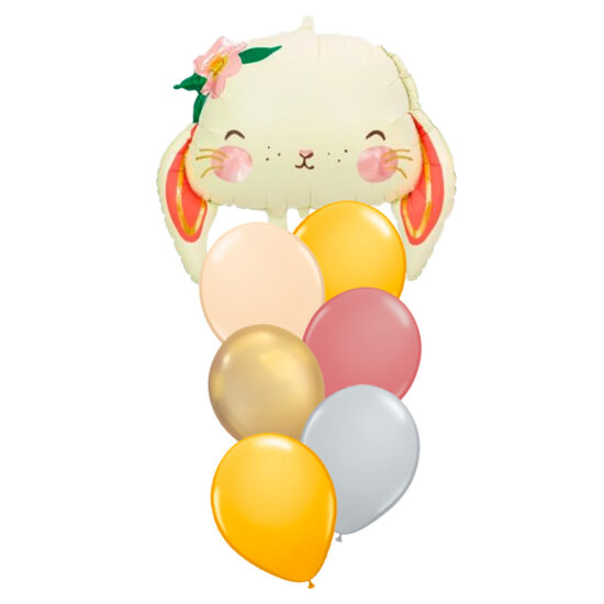 Woodlands Animals Theme Foil Latex Helium Matte Balloons Children Celebration Birthday Party Floral Bunny