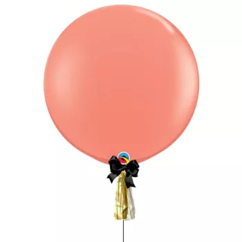 36 inch Coral plain balloons