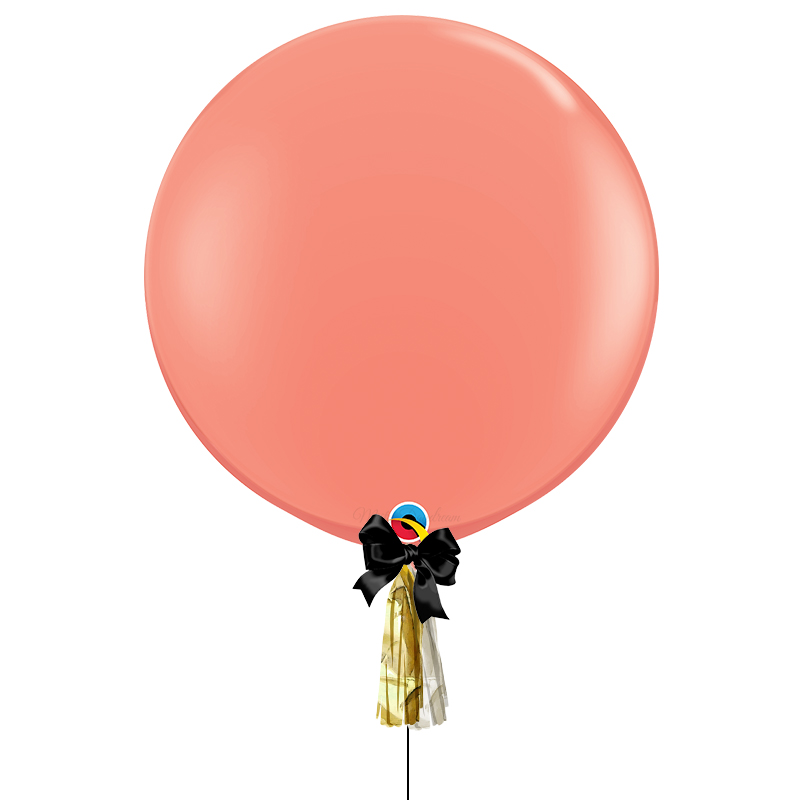 36 inch Coral plain balloons
