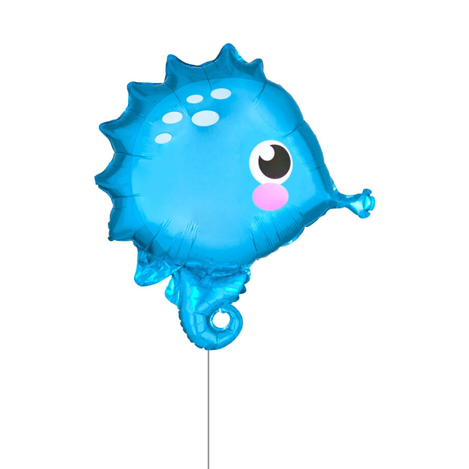 Seahorse Fish Marine Deep Sea Ocean Animals Foil Helium Bubble Balloon Children Celebration Party Gift