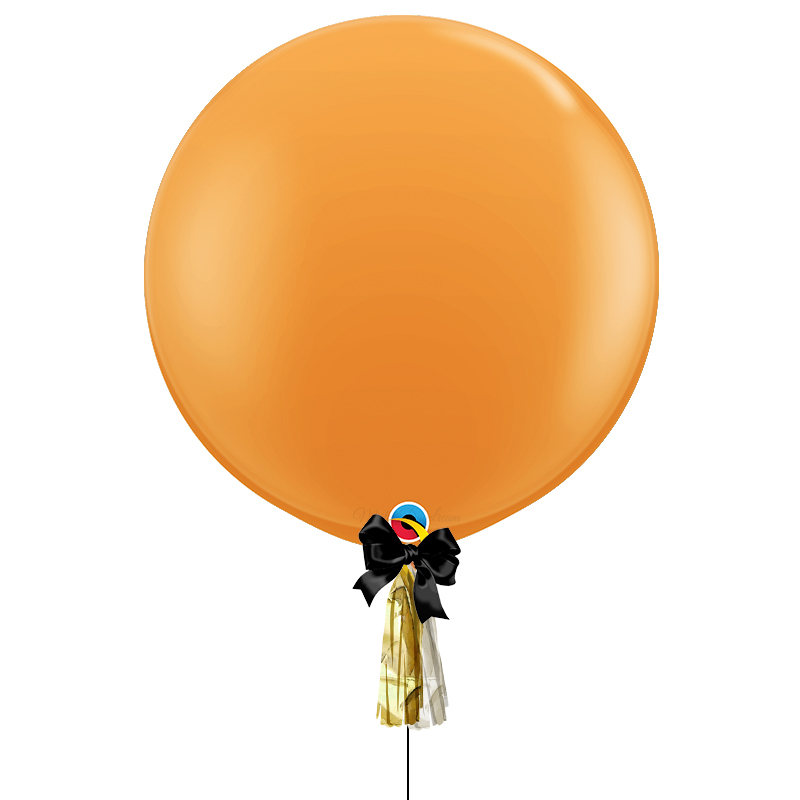 36 inch Orange plain balloons