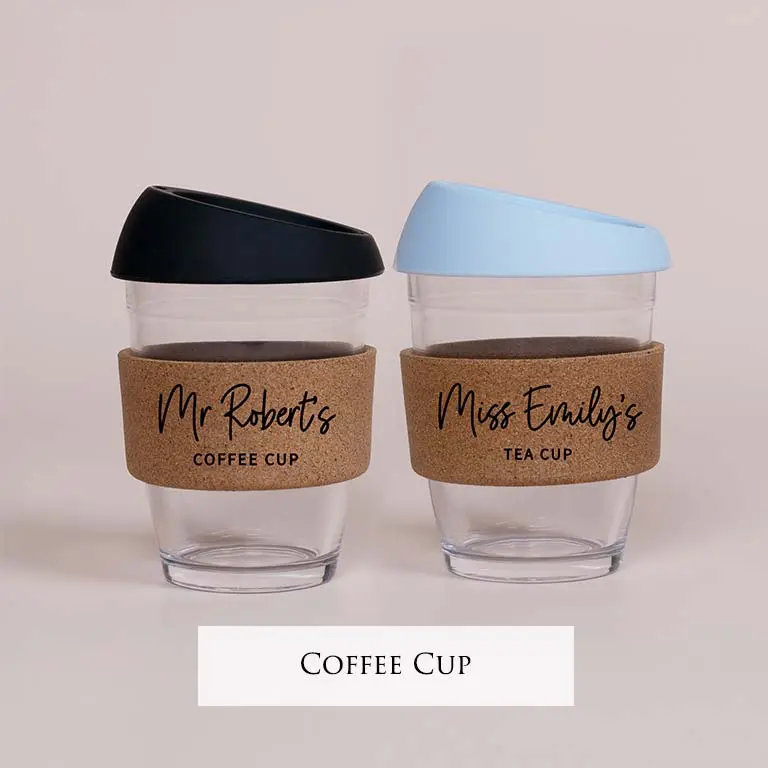 Custom Coffee Keep Cup Teacher Day Gift