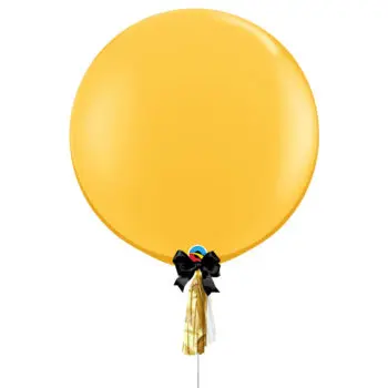 36 inch Jumbo Plain Balloon - Goldenrod