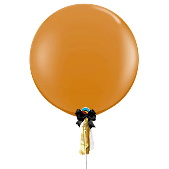 36 inch Jumbo Plain Balloon - Mocha Brown