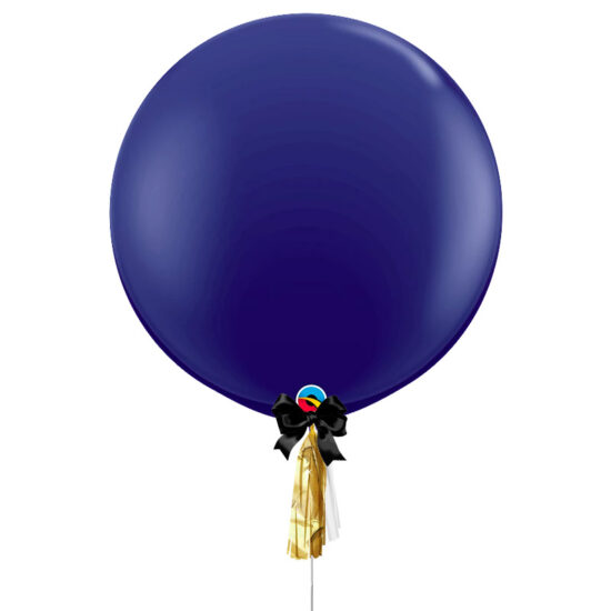 36 inch Jumbo Plain Balloon - Navy Blue